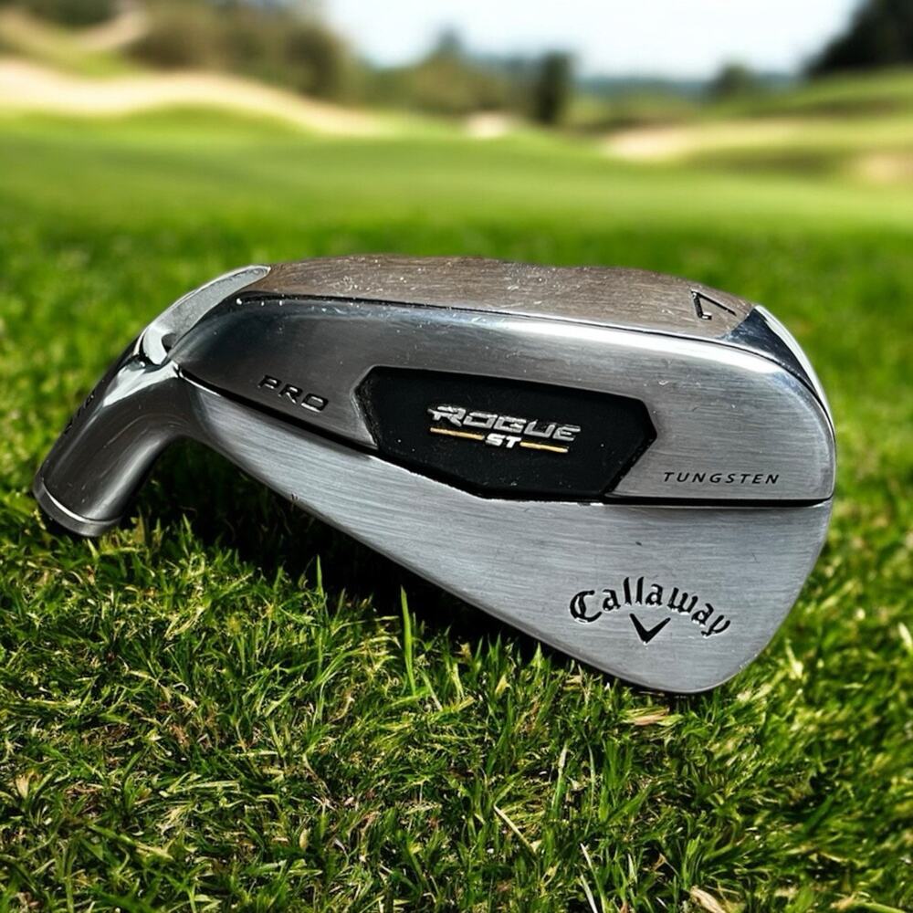 Callaway Pro‎ Rogue ST 7 Iron Tungsten Golf Left Hand STD Demo Fitting Head Only